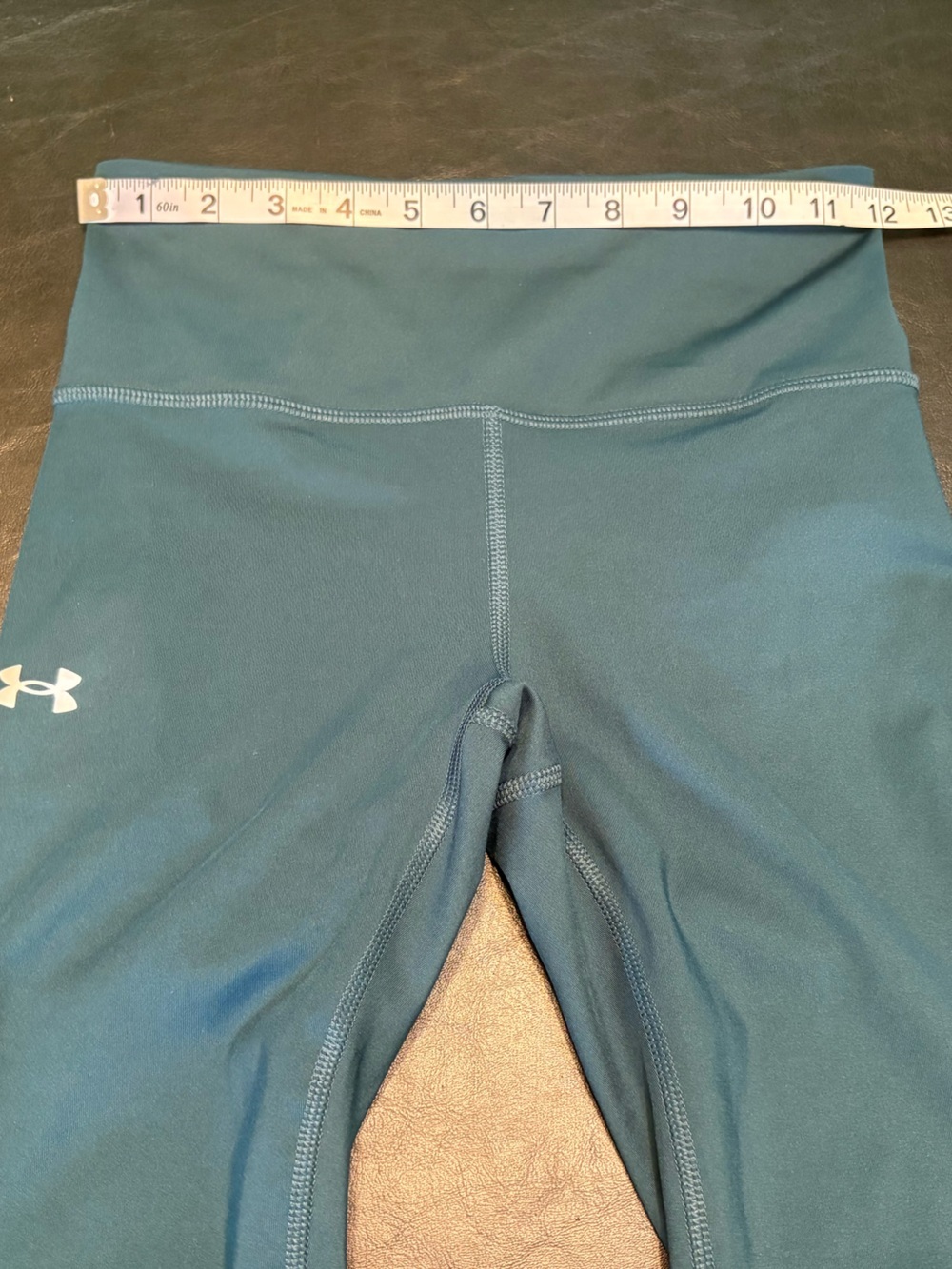 NWT Under Armour Breathelux High Rise Ankle Leggings XS Teal - Picture 11 of 15
